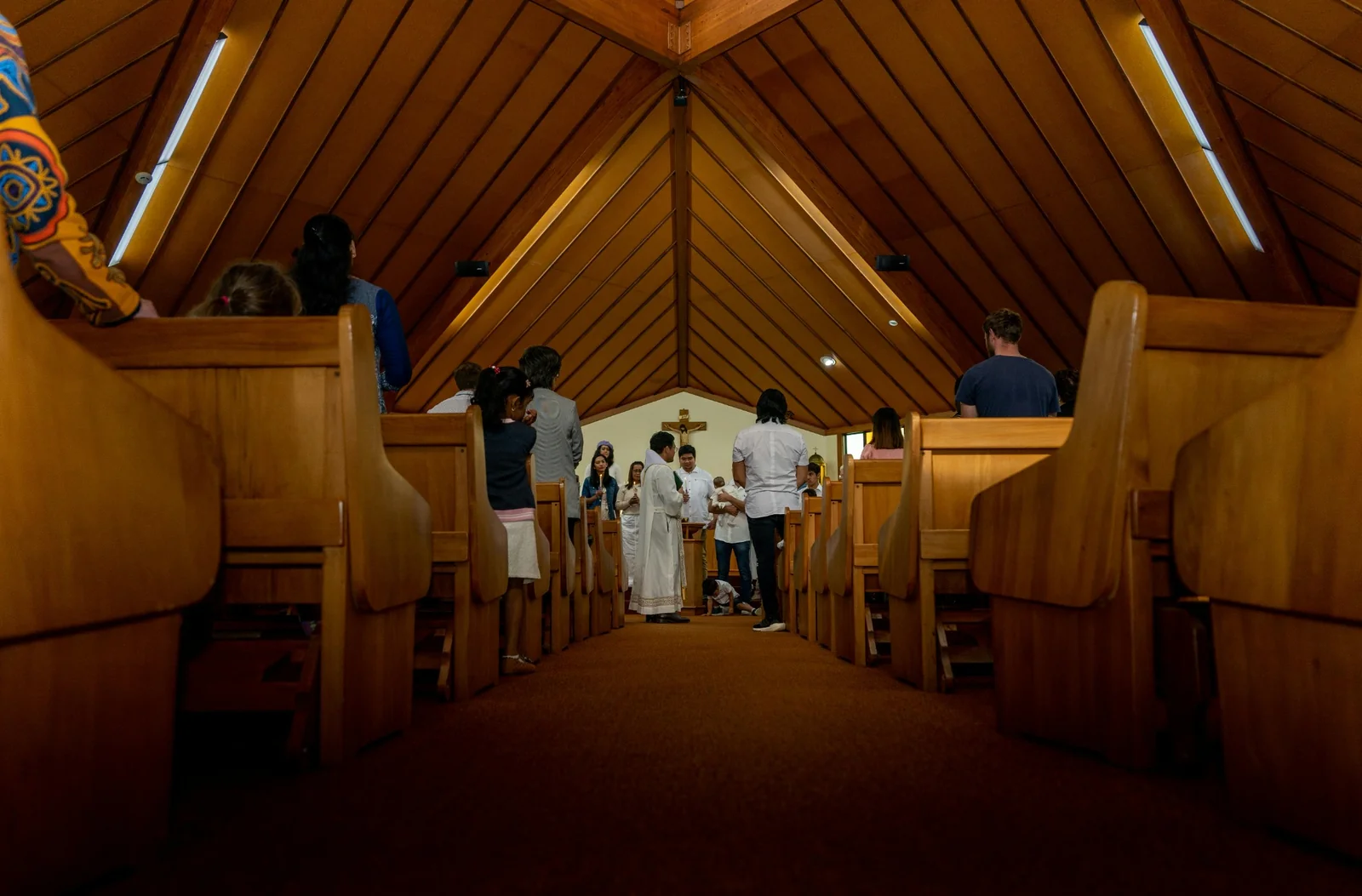 Church in Monticello, KY Front View Altar Baptism Monticello First Church of the Nazarene