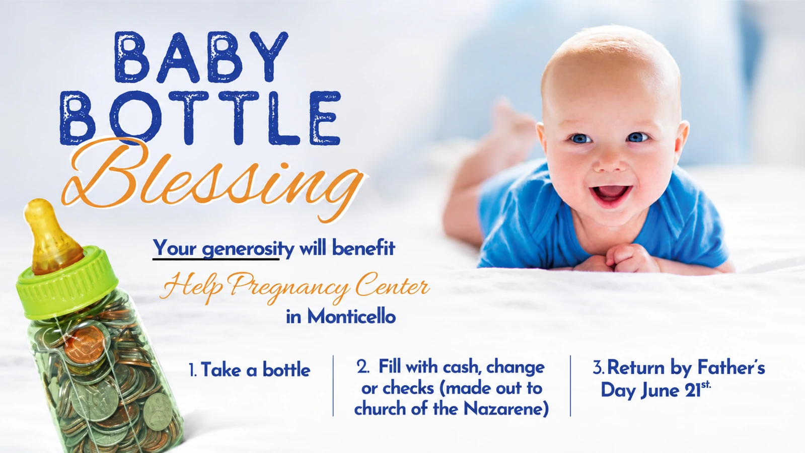 Baby Bottle Monticello Church Of The Nazarene Monticello, KY