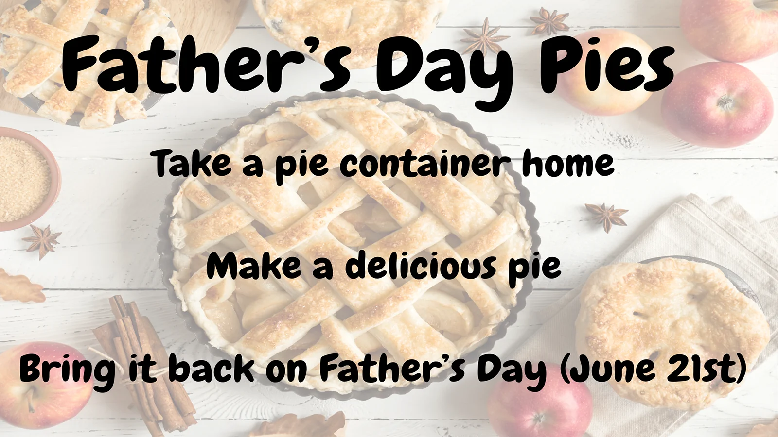 Father's Day Pies Monticello Church Of The Nazarene Monticello, KY